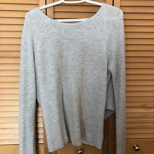Aerie knit, scoop back sweater.